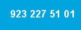923 227 51 01 923 227 51 01